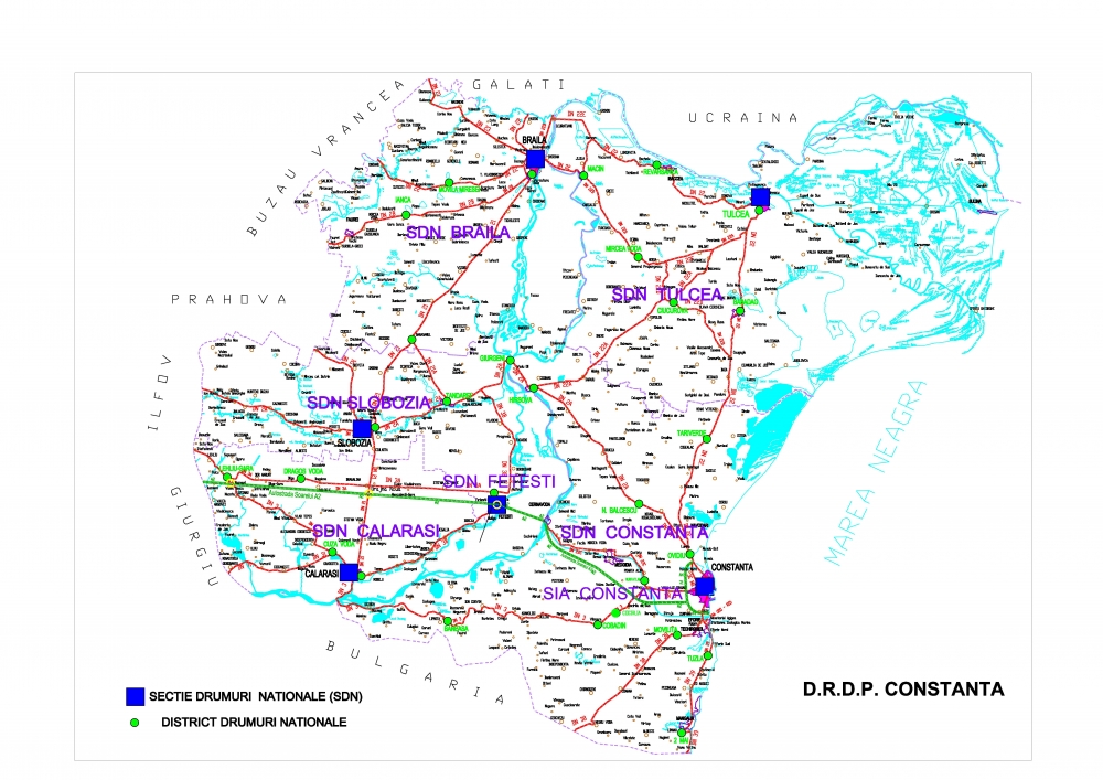 Harta DRDP Constanta