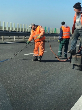 Colmatare fisuri A2 c2 km 139
