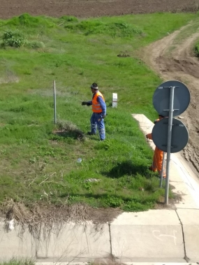 Reparatii gard de protectie A2 C2 KM 194