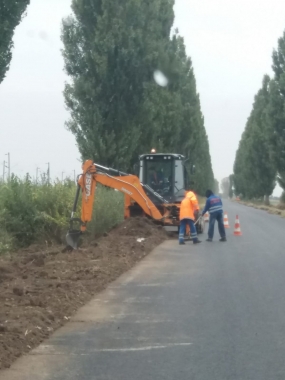 Cilindrare acostament DN21A km 16 