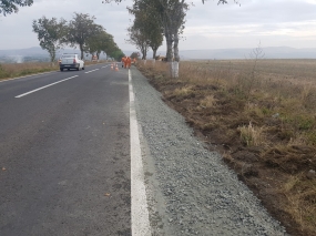 SDN Tulcea - Completare acostament cu pietris DN 22A km 3+600