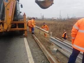 SDN TULCEA inlocuire parapet metalic, DN22, km 201+800 stânga